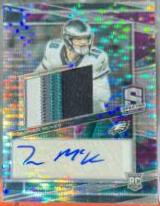 Tanner McKee #20 Football Cards 2023 Panini Spectra Rookie Autograph Celestial