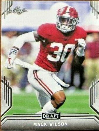 Mack Wilson #51 2019 Leaf Draft Football