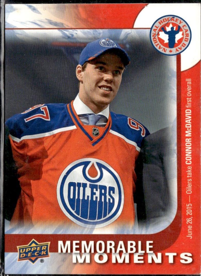 Connor McDavid #16 2016 Spx Material Red Hockey