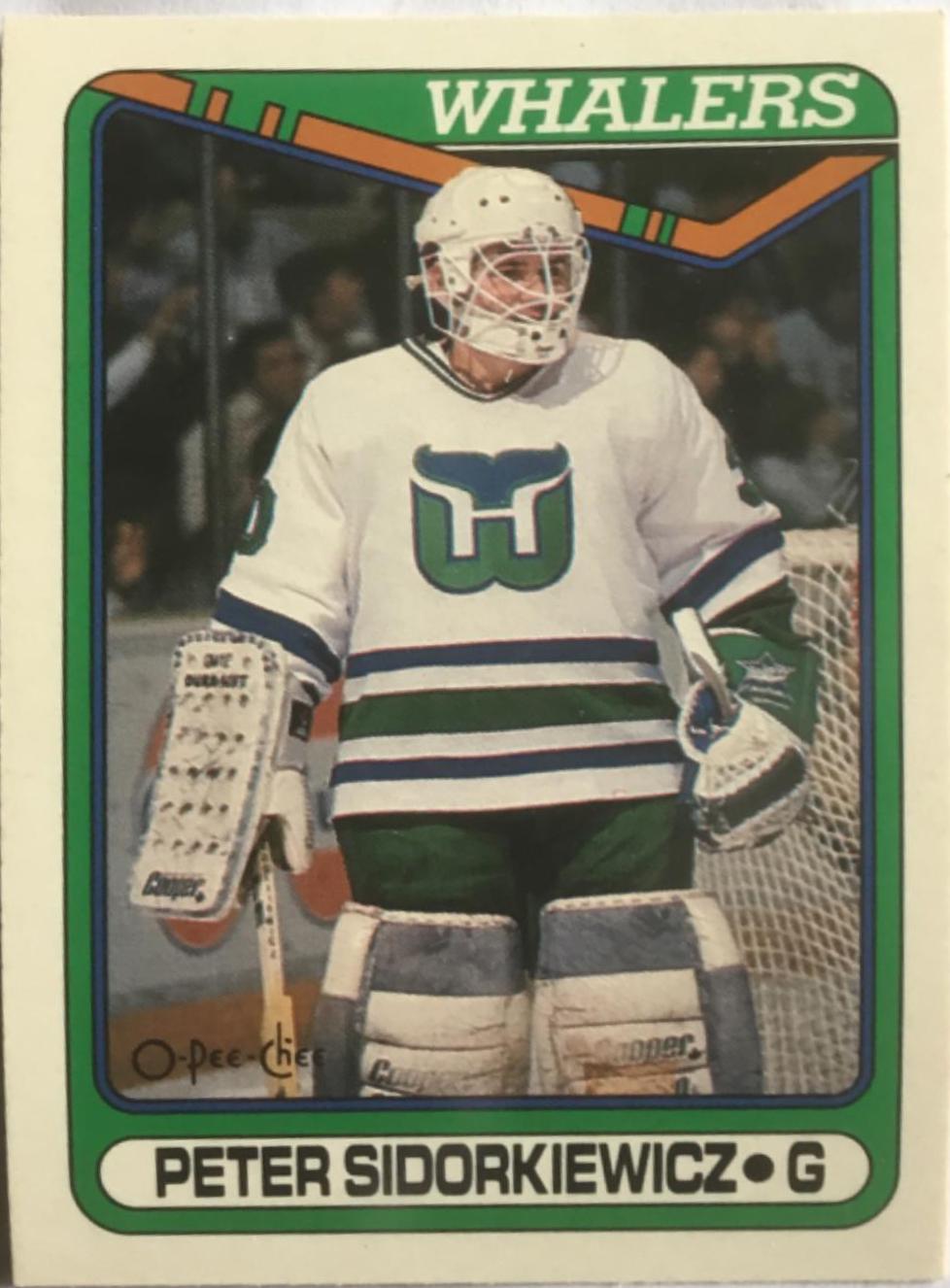 Peter Sidorkiewicz #14 Hockey Cards 1990 O-Pee-Chee