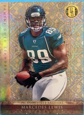 Marcedes Lewis #63 Football Cards 2011 Panini Gold Standard