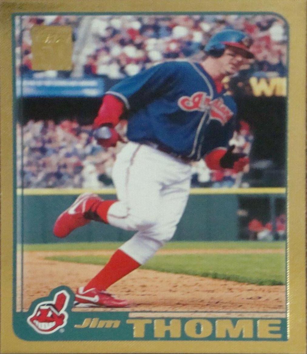 Jim Thome #15 Baseball Cards 2001 Topps Gold