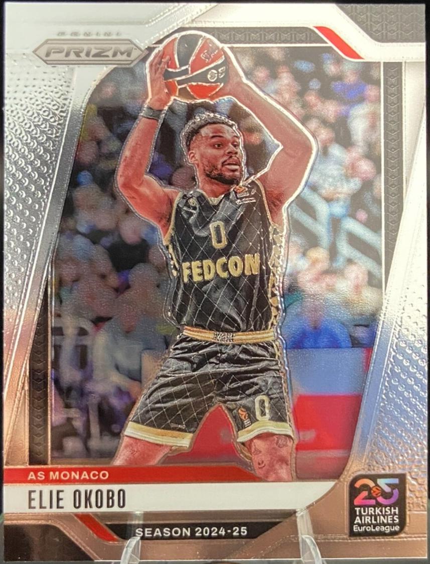 Elie Okobo #91 Basketball Cards 2024 Panini Prizm EuroLeague