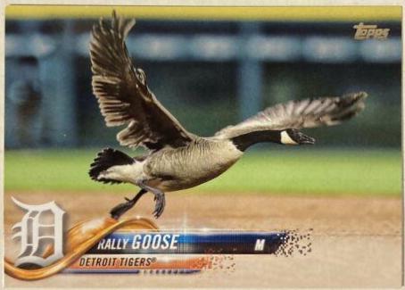 Rally Goose #US107 Baseball Cards 2018 Topps Update