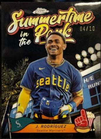 Julio Rodriguez [Black Refractor] #SITP-7