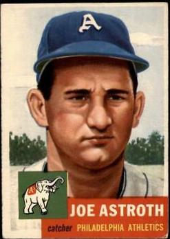 Joe Astroth #103 Baseball Cards 1953 Topps