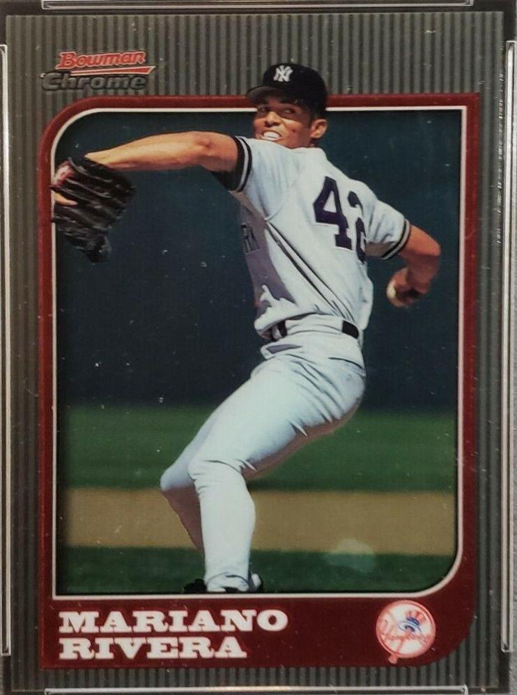 Mariano Rivera #23 Baseball Cards 1997 Bowman Chrome