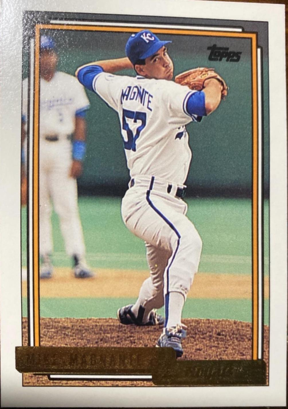 Mike Magnante #597 Baseball Cards 1992 Topps Gold