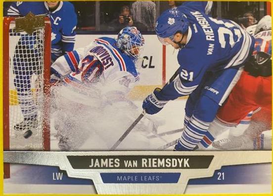 James Van Riemsdyk #72 Hockey Cards 2013 Upper Deck