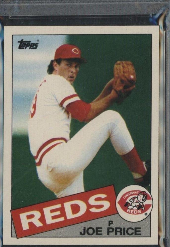 Joe Price #82 Baseball Cards 1985 Topps Mini