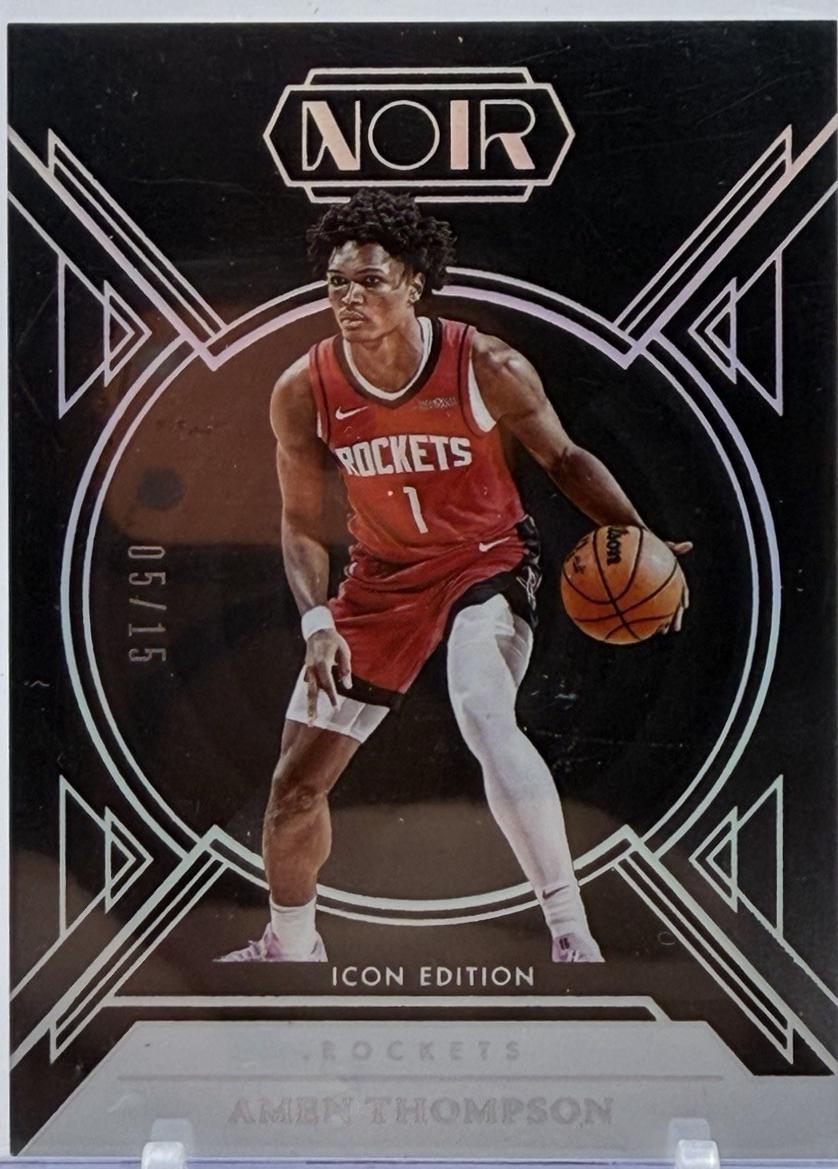 Amen Thompson #117 2024-25 Panini Noir Basketball