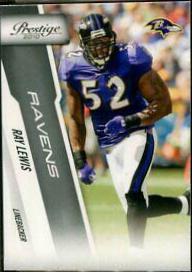 Ray Lewis #17 Football Cards 2010 Panini Prestige