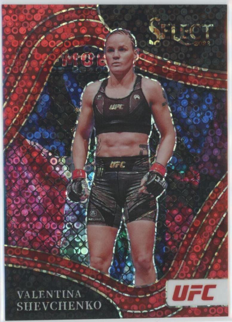 Valentina Shevchenko [Red Disco] #251 Prices | 2022 Panini Select UFC ...