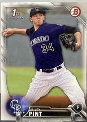 Riley Pint #BD-50 Baseball Cards 2016 Bowman Draft Prices