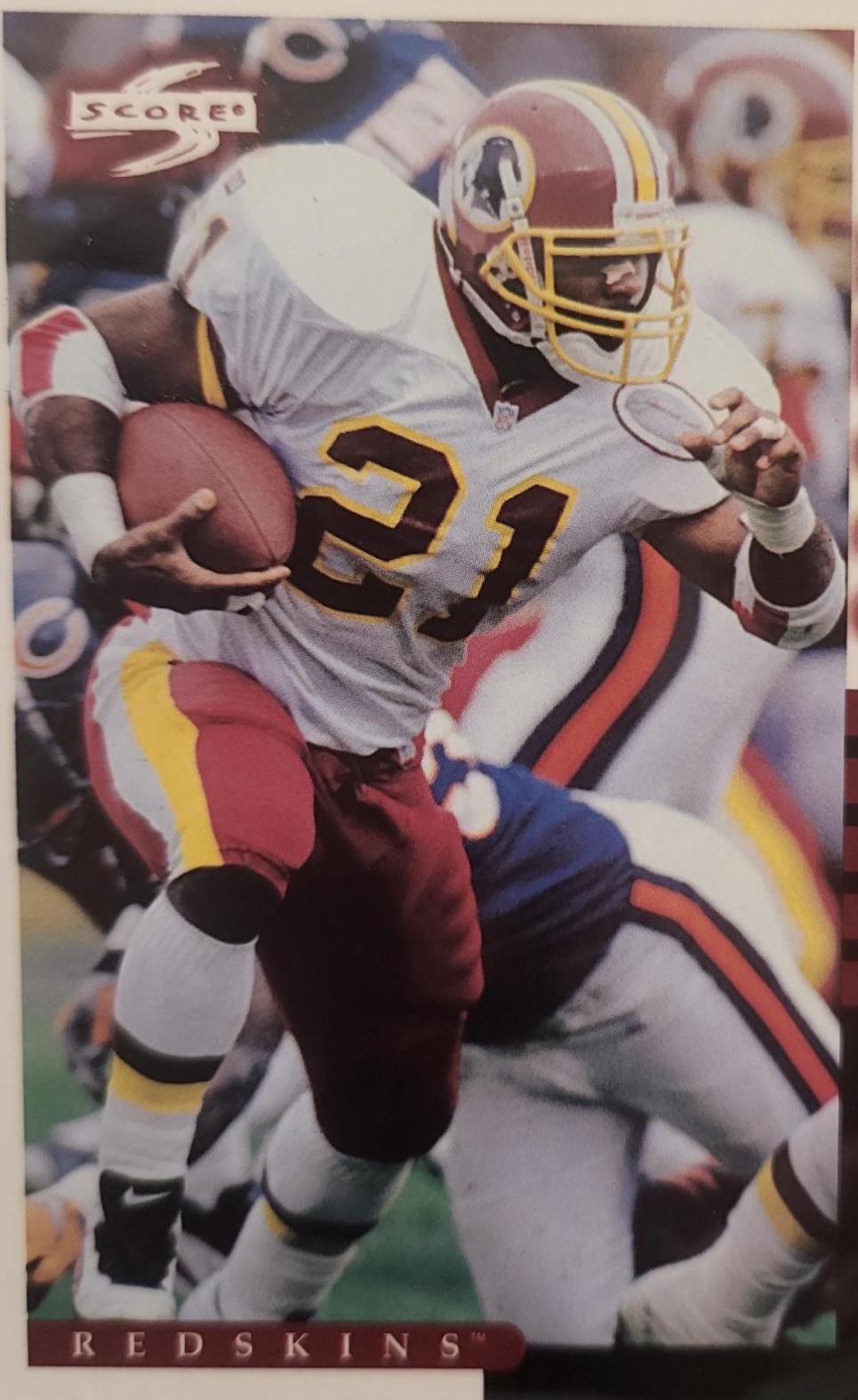 Terry Allen #17 Football Cards 1998 Panini Score