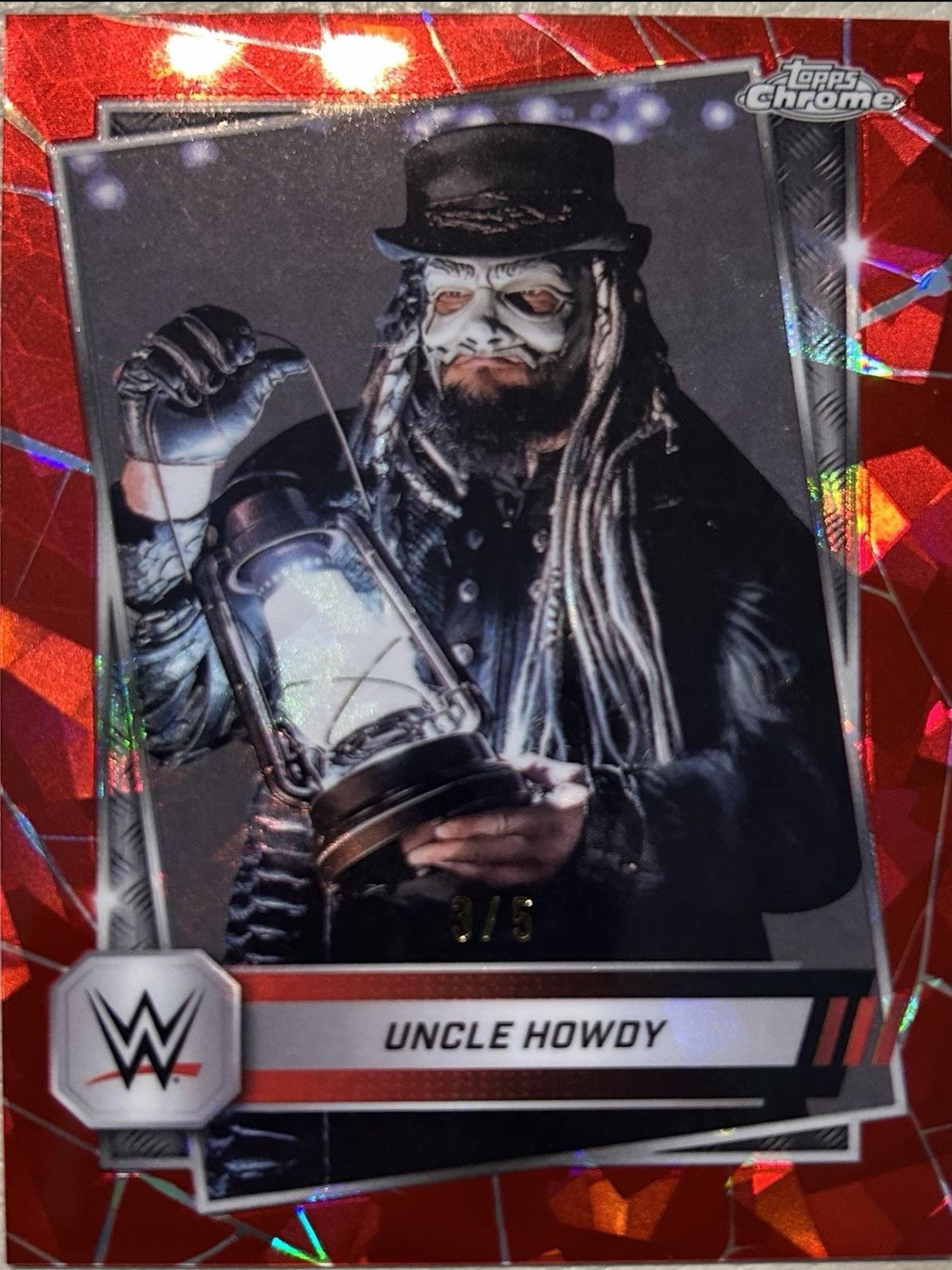 Uncle Howdy [Red Sapphire Refractor] #92