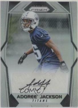 Adoree' Jackson #RA-AJ Football Cards 2017 Panini Prizm Rookie Autographs