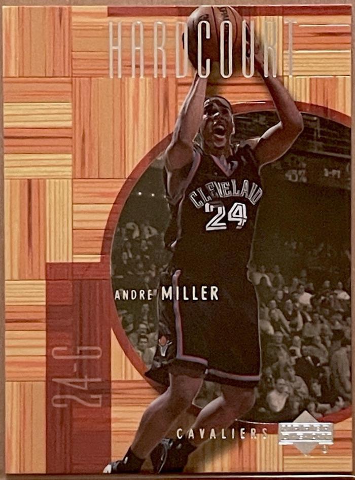 Andre Miller #9 Basketball Cards 2000 Upper Deck Hardcourt
