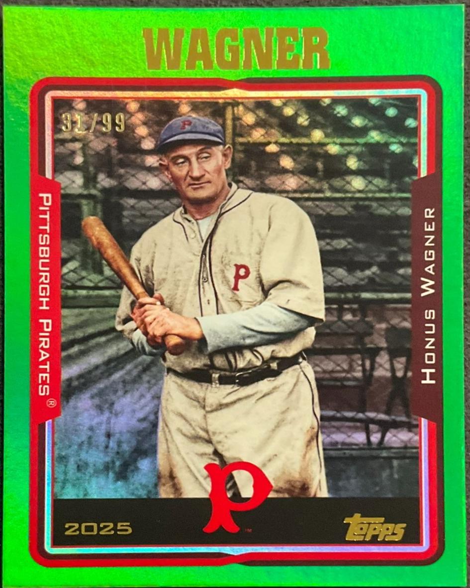 Honus Wagner [Green] #225 Prices | 2025 Topps Archives | Baseball Cards