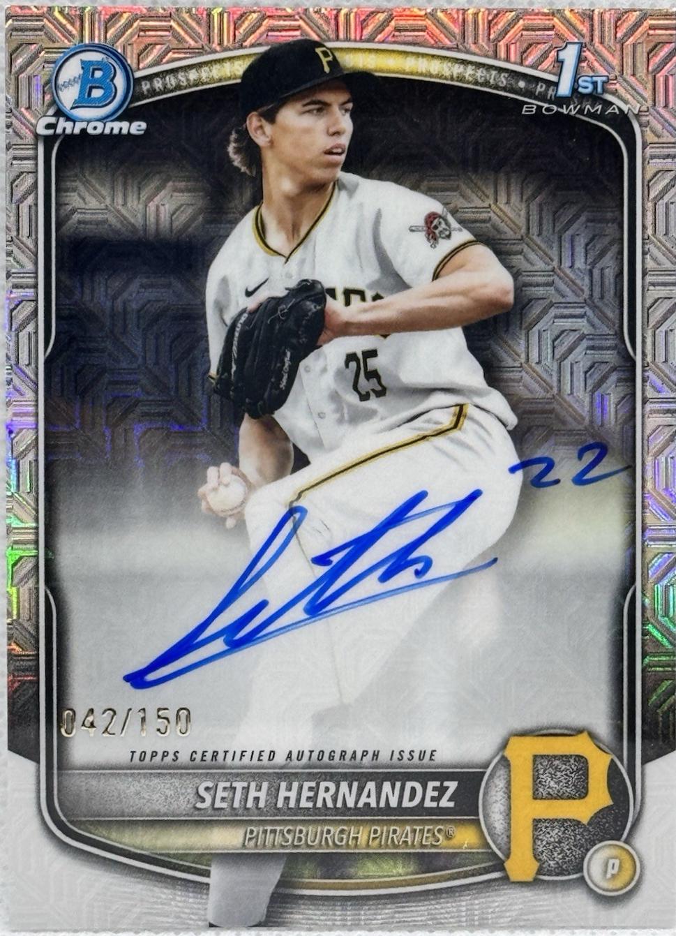 Seth Hernandez [Choice Refractor] #CPA-SH