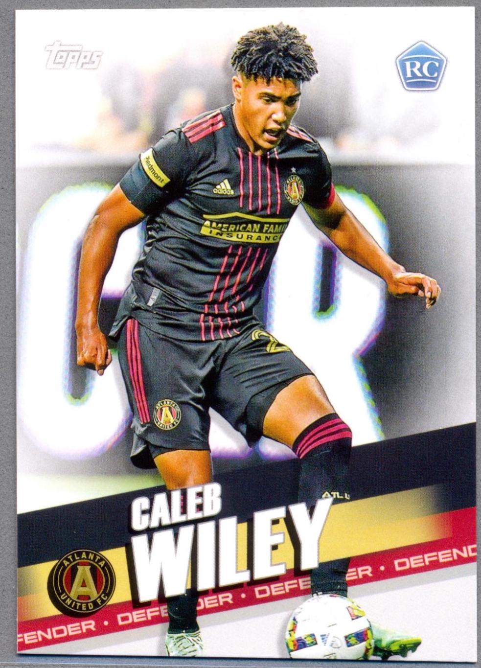 Caleb Wiley #5 Soccer Cards 2022 Topps MLS