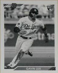 Gavin Lux [Black & White] #71 Baseball Cards 2020 Bowman Heritage Prices