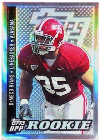 DeMeco Ryans [Chrome Black Refractor] #135