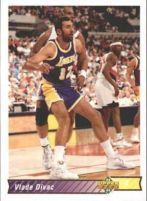 Vlade Divac #189 1992 Upper Deck International Basketball