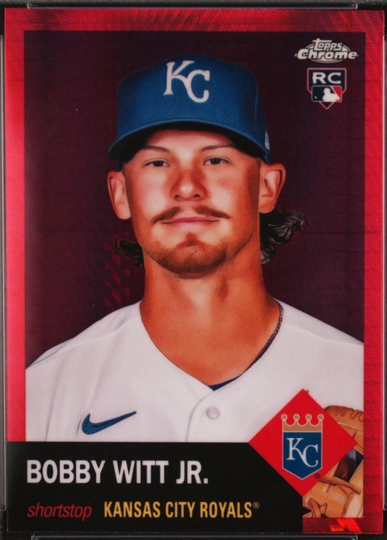 Bobby Witt Jr. [Red Prism Refractor] #61