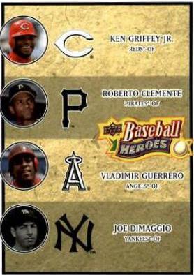 Clemente, DiMaggio, Griffey Jr. , Guerrero #199