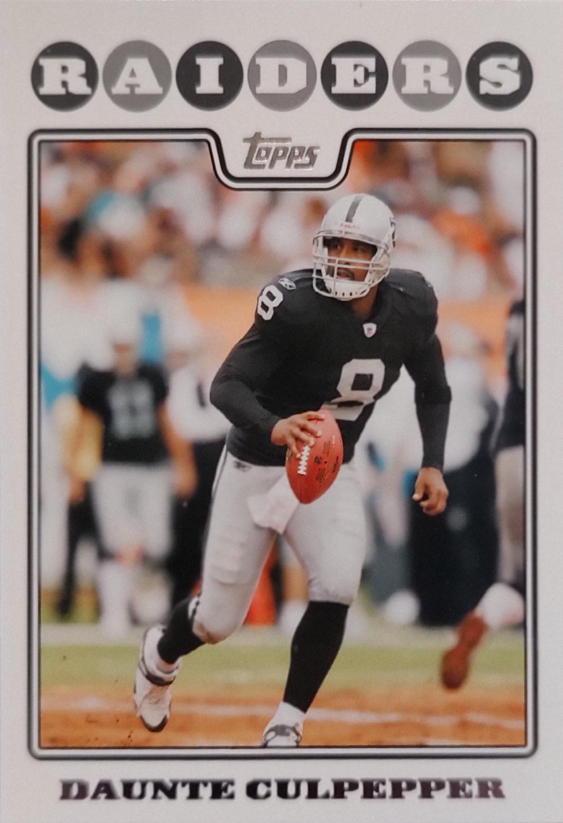 Dante Culpepper #11 Football Cards 2008 Topps