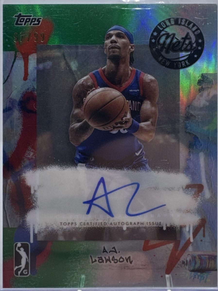 A.J. Lawson [Green Refractor] #AU-AL