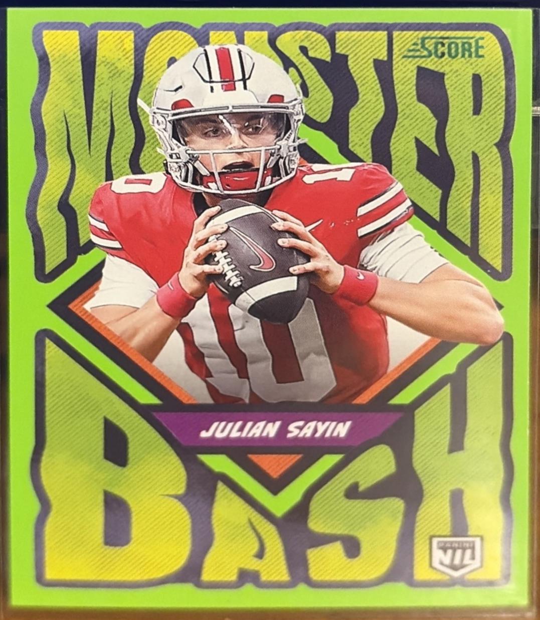 Julian Sayin [Slime] #288 Prices | 2026 Score-A-Treat | Football Cards