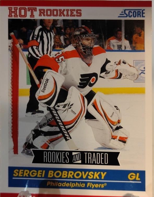 Sergei Bobrovsky #617 Hockey Cards 2010 Panini Score