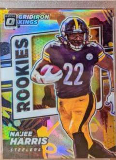 Najee Harris [Gold] #RGK-11 Football Cards 2021 Panini Donruss Optic Rookie Gridiron Kings