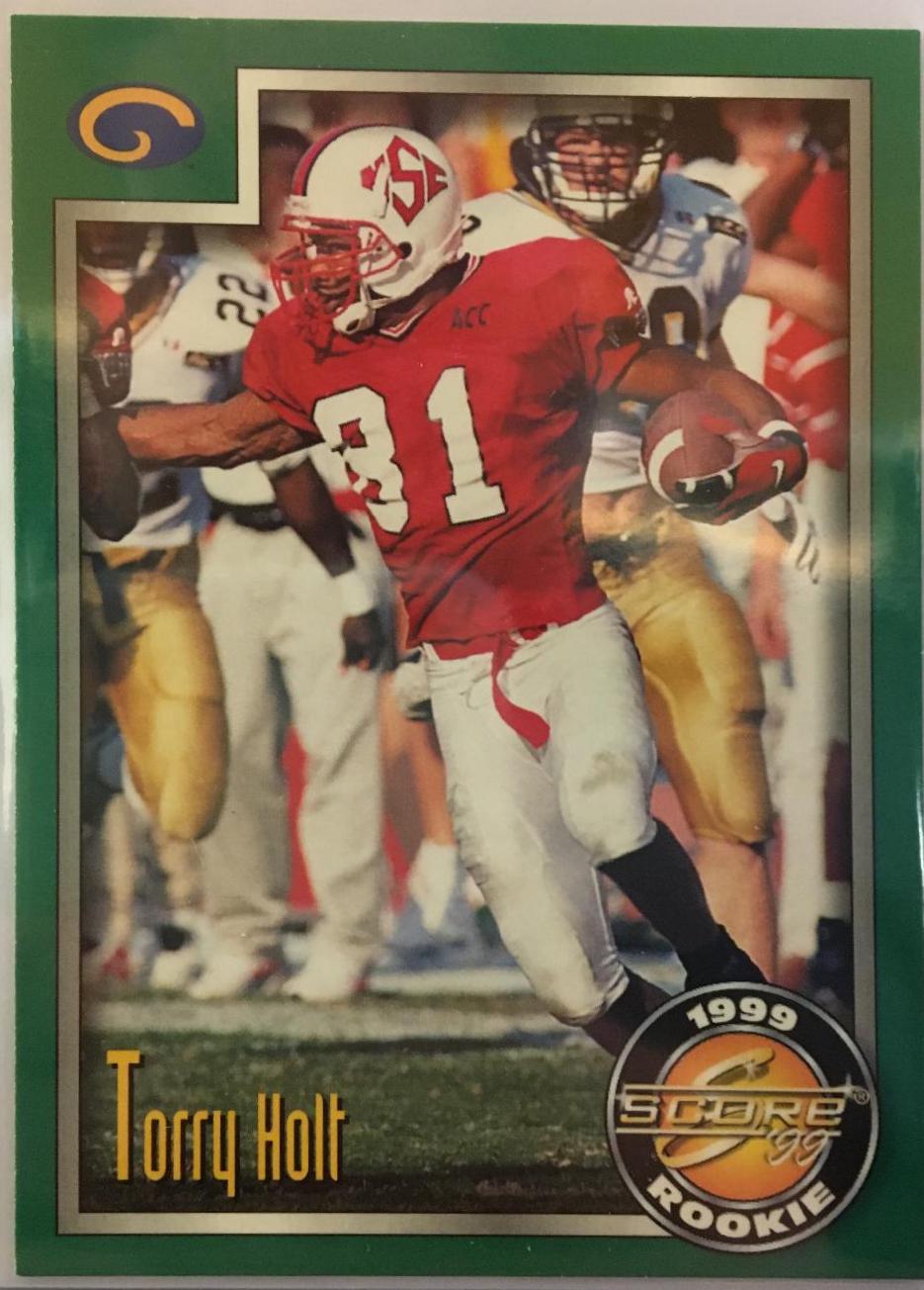 Torry Holt #225 Football Cards 1999 Panini Score