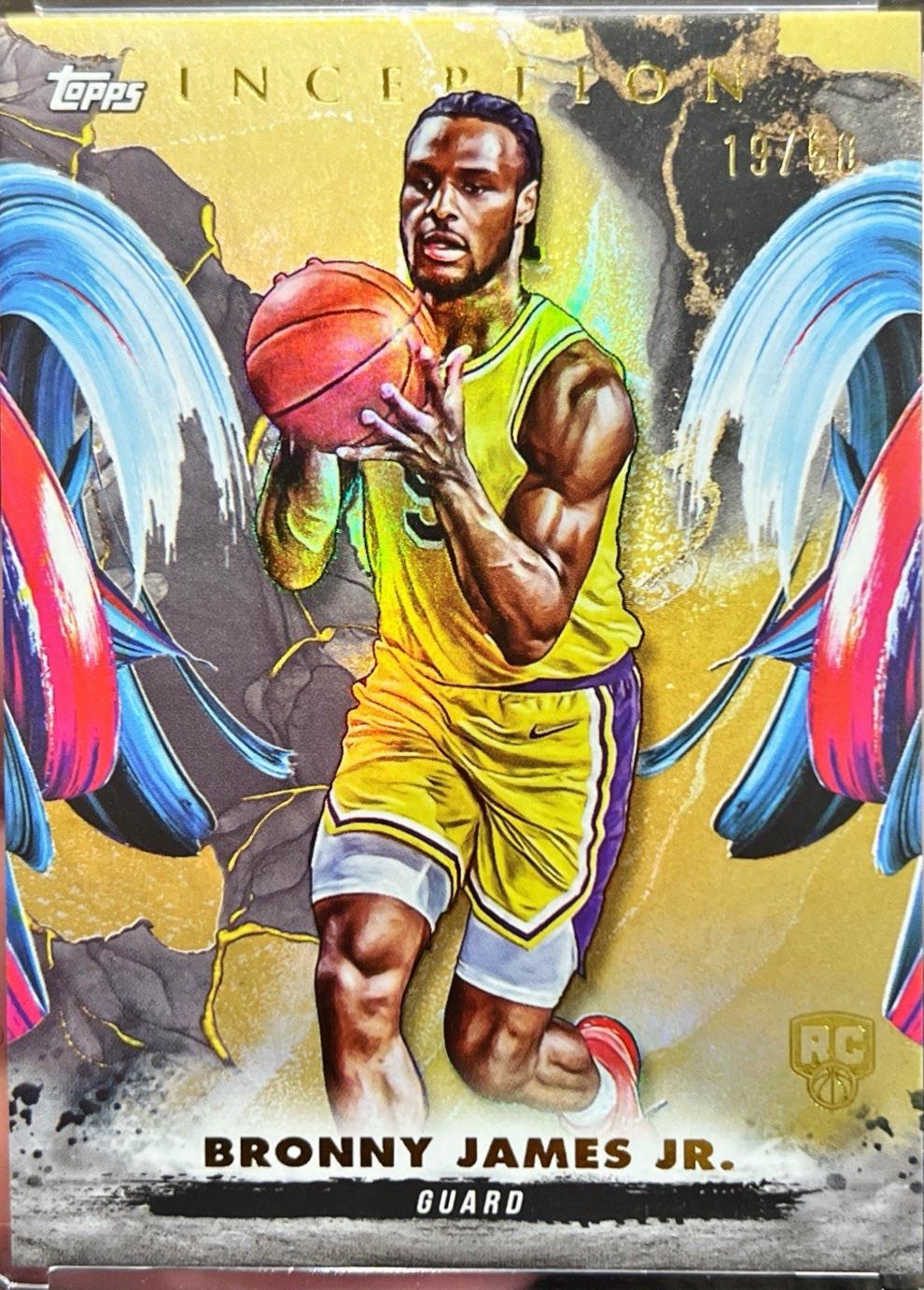 Bronny James Jr. [Holo Gold] #45