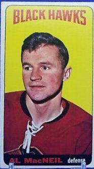 Al MacNeil #26 Hockey Cards 1964 Topps