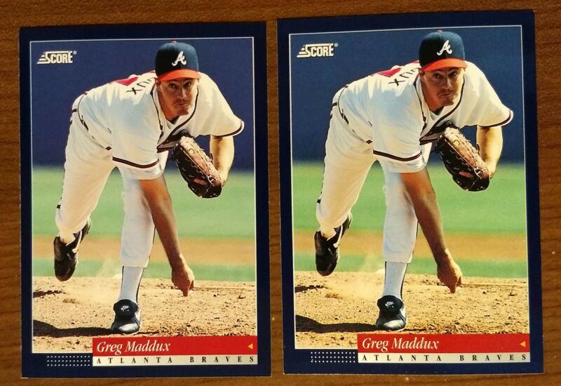 Greg Maddux #524 Baseball Cards 1994 Score