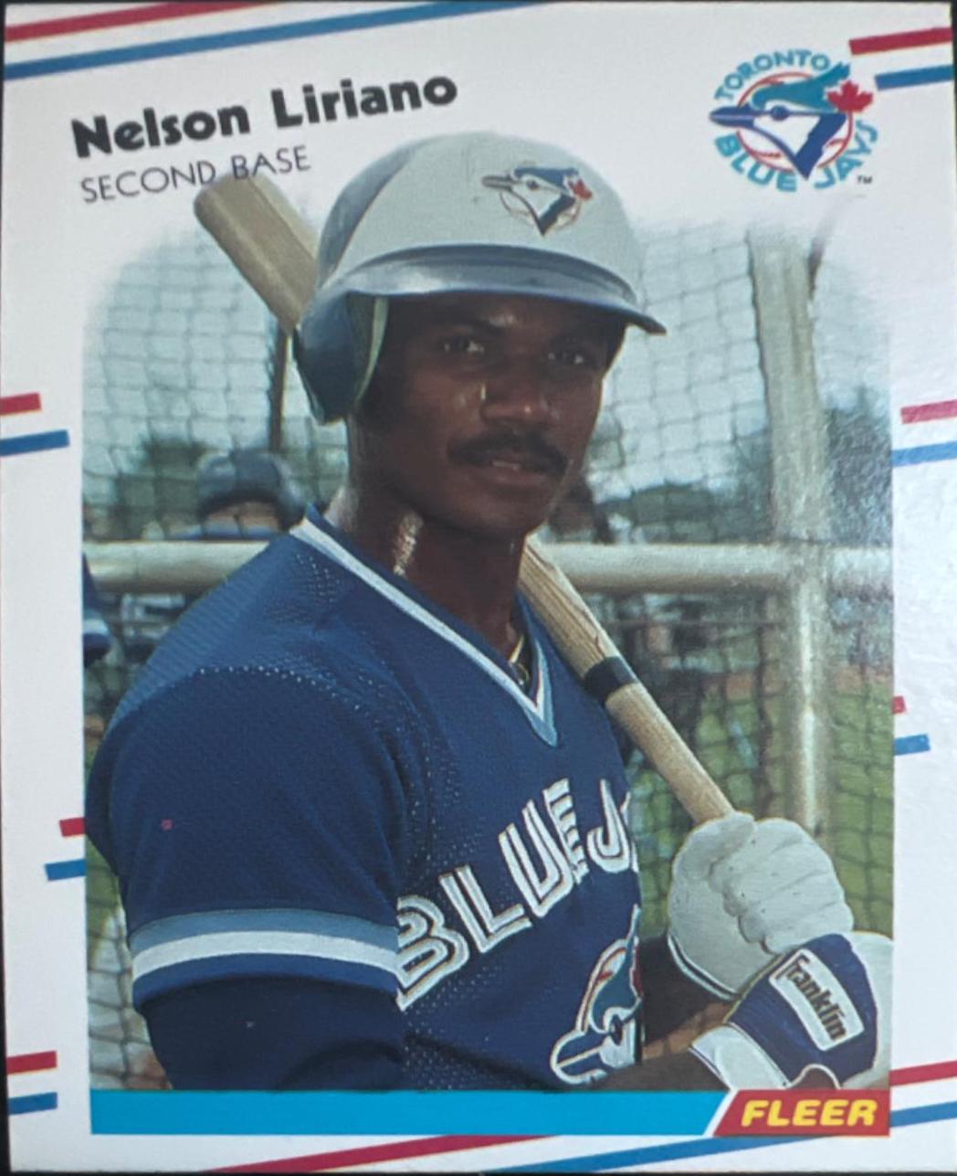 Nelson Liriano #117 Baseball Cards 1988 Fleer