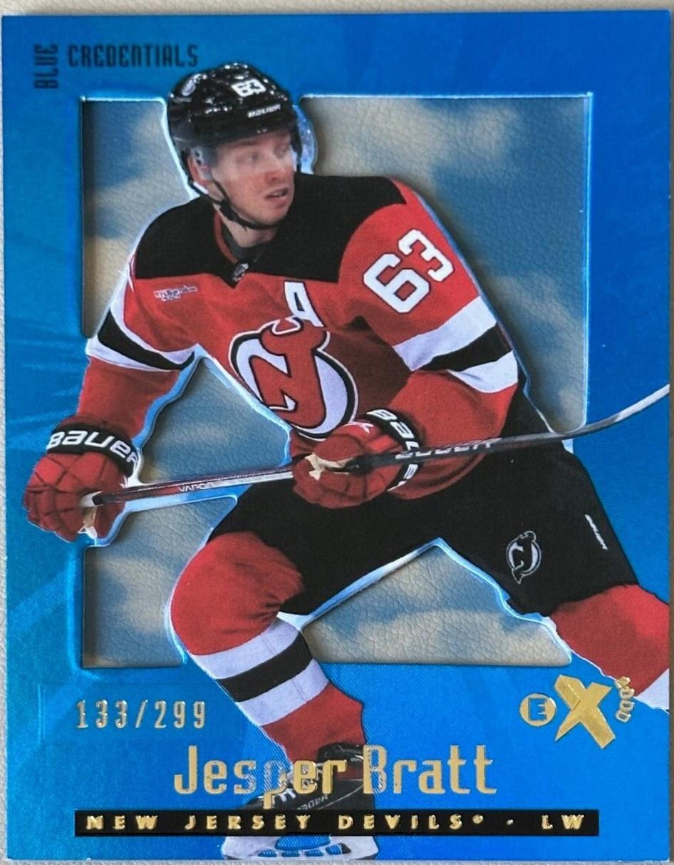 Jesper Bratt [Blue Credentials] #45 Prices | 2023 SkyBox E-X 2000