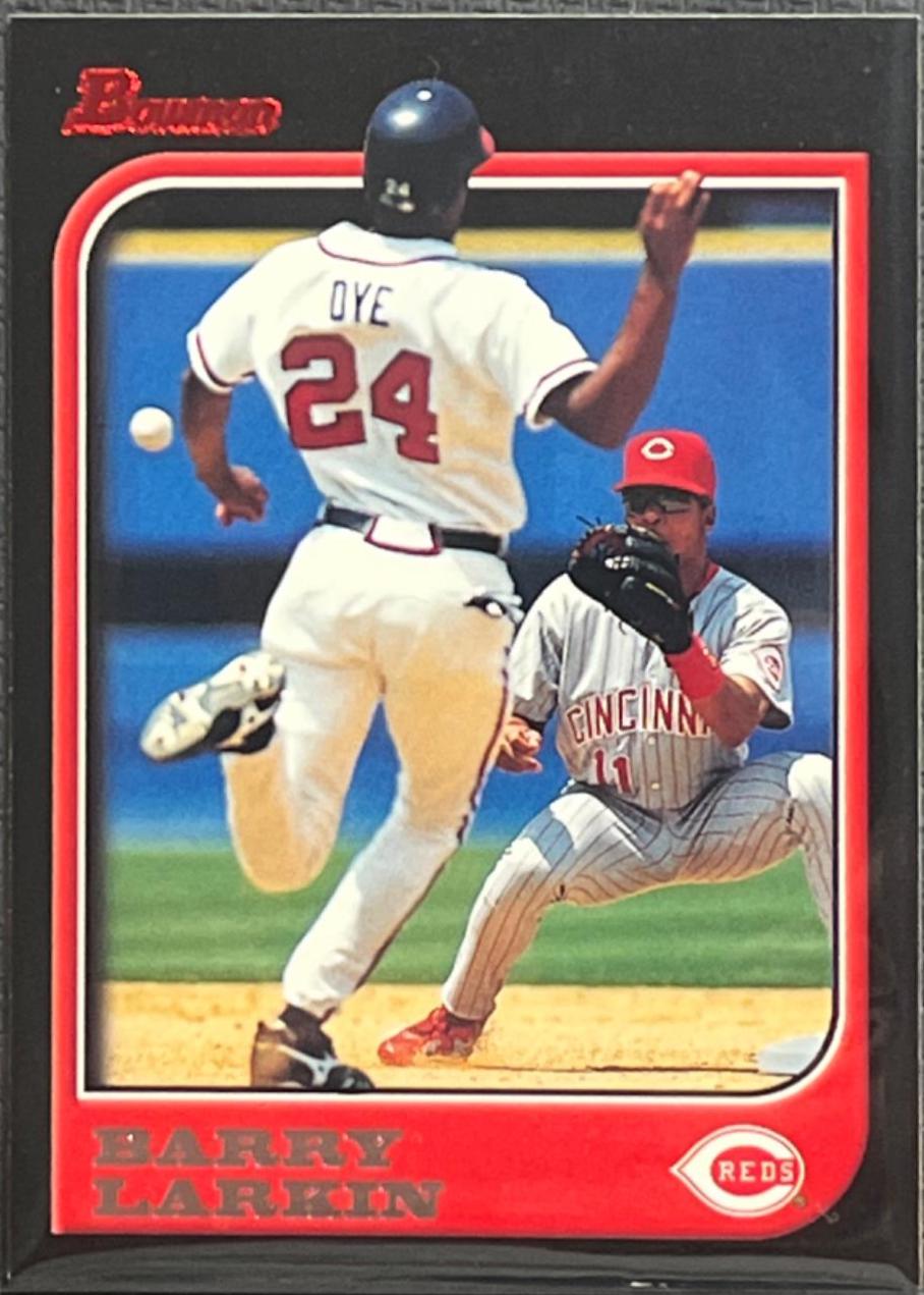 Barry Larkin #9 Baseball Cards 1997 Bowman
