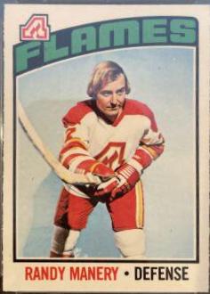 Randy Manery #24 Hockey Cards 1976 O-Pee-Chee
