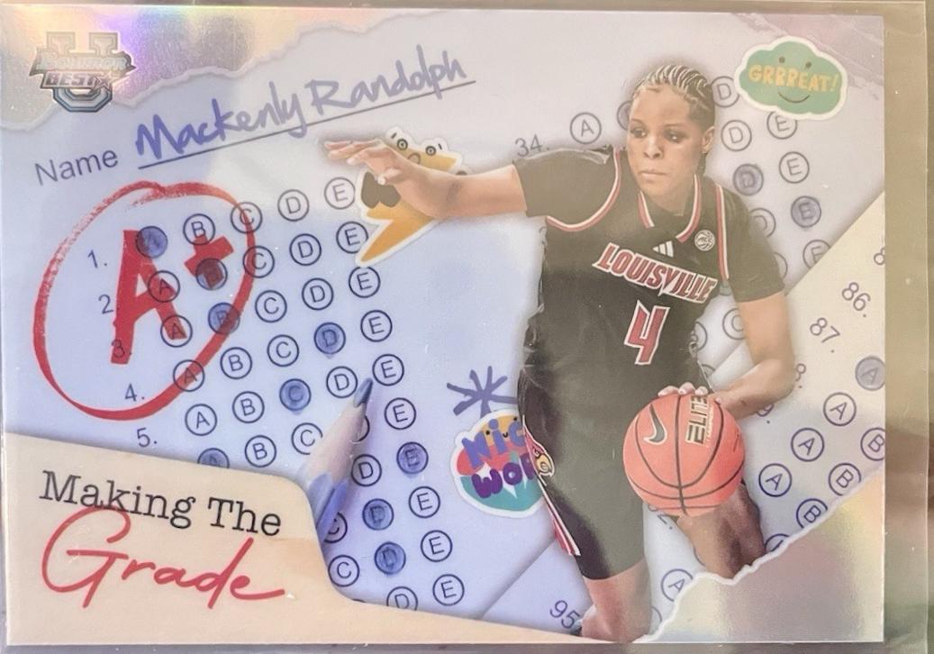 Mackenly Randolph #MG-23 2024-25 Bowman's Best University Basketball Making the Grade