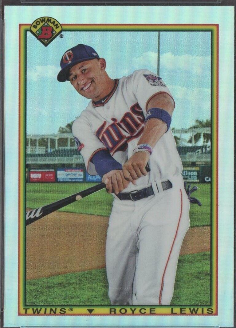 Royce Lewis #90BRL 2020 Bowman Chrome 1990 Baseball