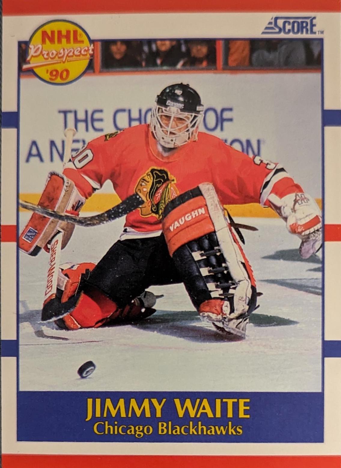 Jimmy Waite #407 Hockey Cards 1990 Score