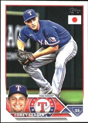 Corey Seager #10 2023 Topps Japan Edition Baseball