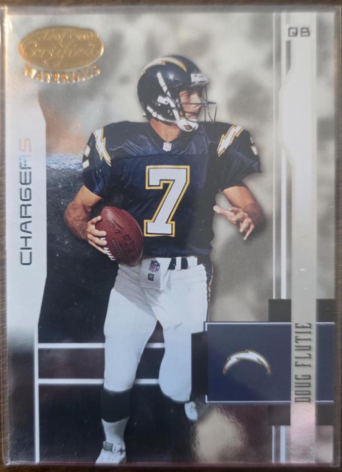 Doug Flutie #110 2003 Leaf Certified Materials Football