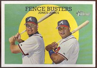 Fence Busters (Andruw Jones / Chipper Jones)