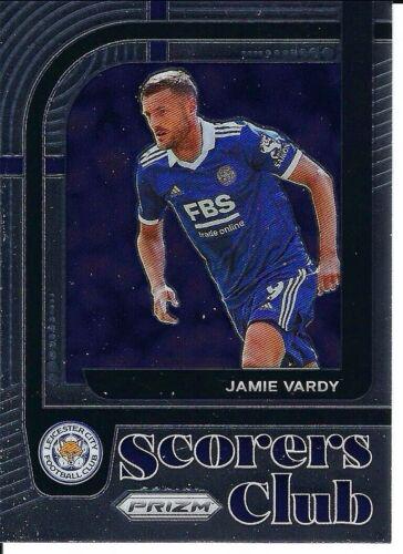 Jamie Vardy #7 Soccer Cards 2022 Panini Prizm Premier League Scorers Club